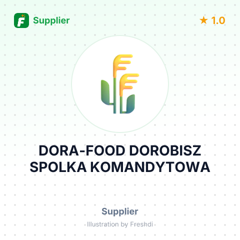DORA-FOOD DOROBISZ SPOLKA KOMANDYTOWA – summary card, no photo uploaded yet