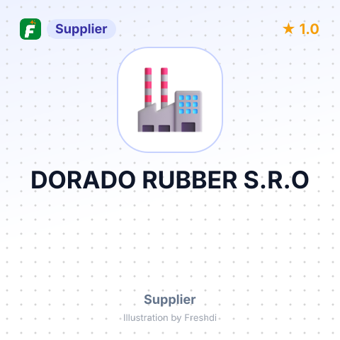 DORADO RUBBER S.R.O – summary card, no photo uploaded yet