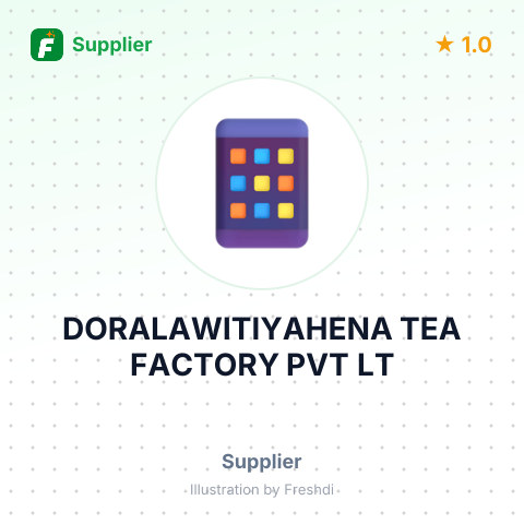 DORALAWITIYAHENA TEA FACTORY PVT LT – summary card, no photo uploaded yet