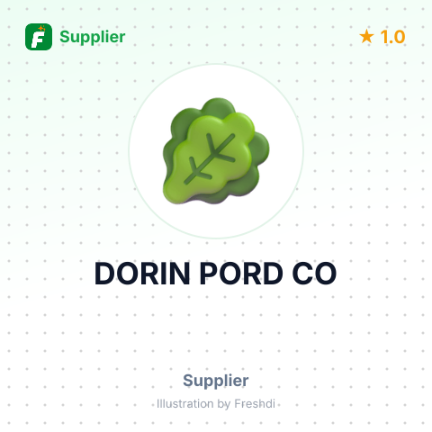 DORIN PORD CO – summary card, no photo uploaded yet