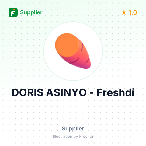 DORIS ASINYO – summary card, no photo uploaded yet
