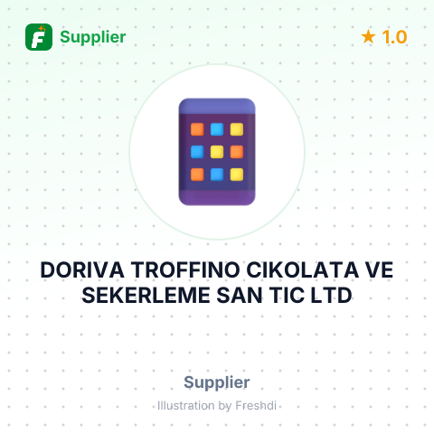 DORIVA TROFFINO CIKOLATA VE SEKERLEME SAN TIC LTD – summary card, no photo uploaded yet