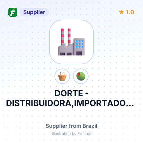 DORTE - DISTRIBUIDORA,IMPORTADORA E – summary card, no photo uploaded yet