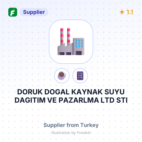 DORUK DOGAL KAYNAK SUYU DAGITIM VE PAZARLMA LTD STI – summary card, no photo uploaded yet