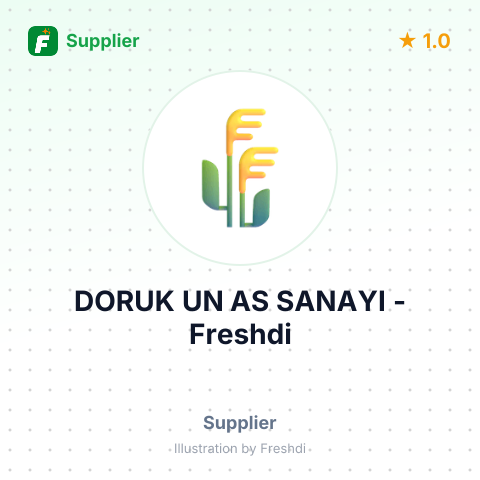 DORUK UN AS SANAYI – summary card, no photo uploaded yet