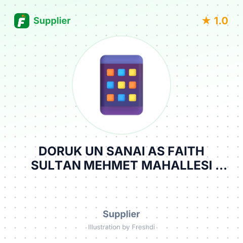 DORUK UN SANAI AS FAITH SULTAN MEHMET MAHALLESI POLIGON CADDESI BUYAKA – summary card, no photo uploaded yet
