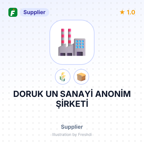 DORUK UN SANAYİ ANONİM ŞİRKETİ – summary card, no photo uploaded yet