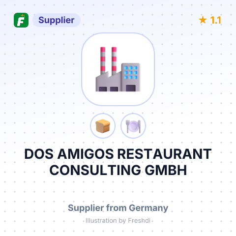 DOS AMIGOS RESTAURANT CONSULTING GMBH – summary card, no photo uploaded yet