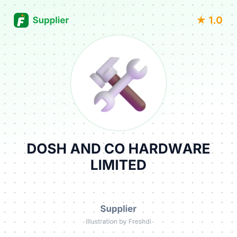 DOSH AND CO HARDWARE LIMITED – summary card, no photo uploaded yet