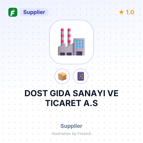 DOST GIDA SANAYI VE TICARET A.S – summary card, no photo uploaded yet