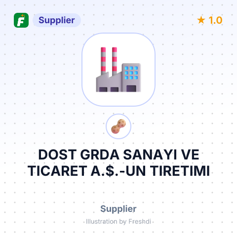 DOST GRDA SANAYI VE TICARET A.$.-UN TIRETIMI – summary card, no photo uploaded yet
