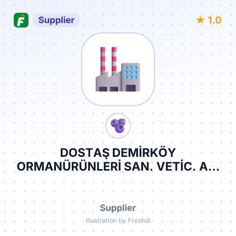 DOSTAŞ DEMİRKÖY ORMANÜRÜNLERİ SAN. VETİC. AŞ. – summary card, no photo uploaded yet