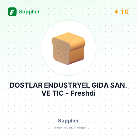 DOSTLAR ENDUSTRYEL GIDA SAN. VE TIC – summary card, no photo uploaded yet