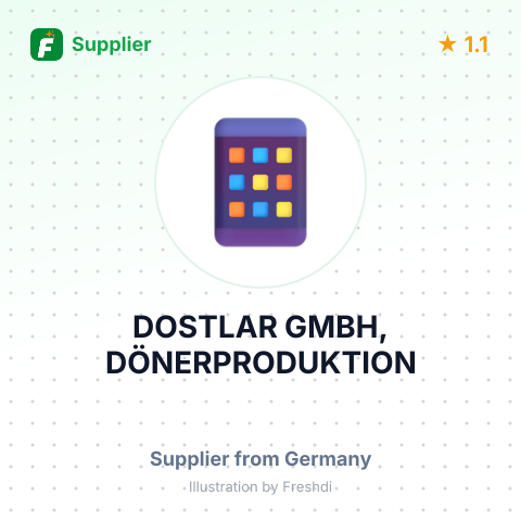DOSTLAR GMBH, DÖNERPRODUKTION – summary card, no photo uploaded yet