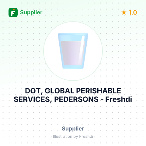DOT, GLOBAL PERISHABLE SERVICES, PEDERSONS – summary card, no photo uploaded yet