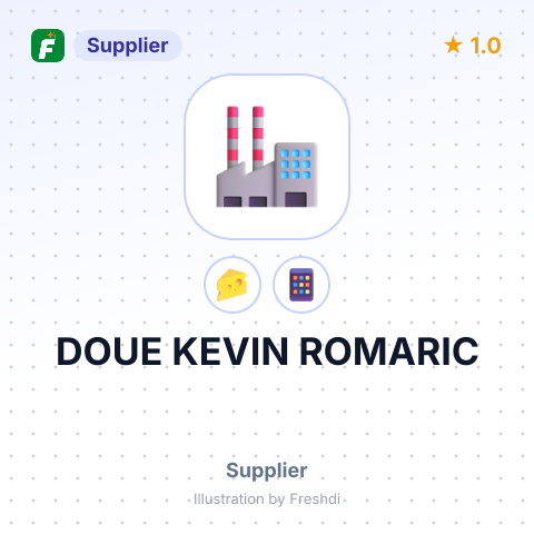 DOUE KEVIN ROMARIC – summary card, no photo uploaded yet