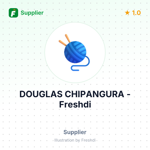 DOUGLAS CHIPANGURA – summary card, no photo uploaded yet
