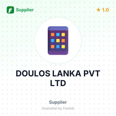 DOULOS LANKA PVT LTD – summary card, no photo uploaded yet