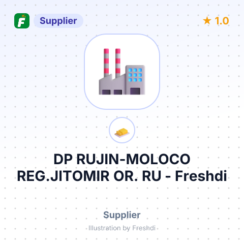 DP RUJIN-MOLOCO REG.JITOMIR OR. RU – summary card, no photo uploaded yet