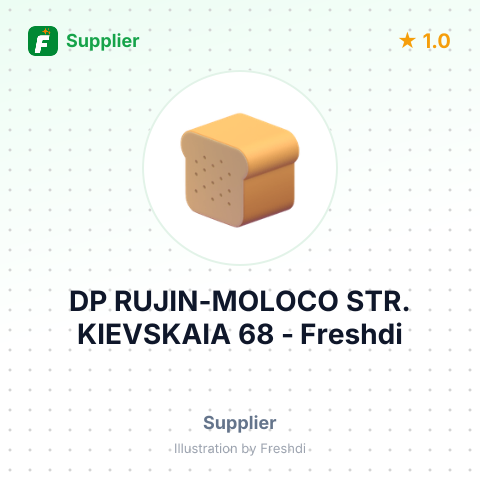DP RUJIN-MOLOCO STR. KIEVSKAIA 68 – summary card, no photo uploaded yet