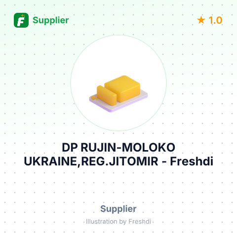 DP RUJIN-MOLOKO UKRAINE,REG.JITOMIR – summary card, no photo uploaded yet