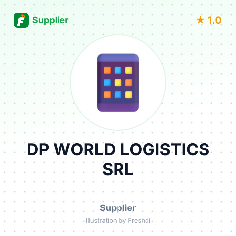 DP WORLD LOGISTICS SRL – summary card, no photo uploaded yet