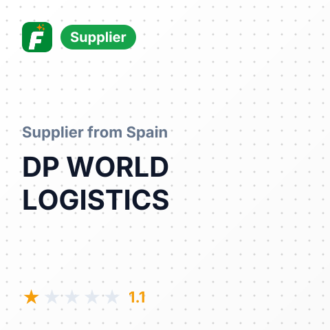 DP WORLD LOGISTICS – summary card, no photo uploaded yet