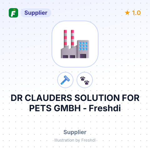 DR CLAUDERS SOLUTION FOR PETS GMBH – summary card, no photo uploaded yet