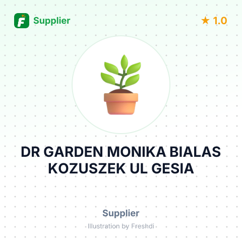 DR GARDEN MONIKA BIALAS KOZUSZEK UL GESIA – summary card, no photo uploaded yet
