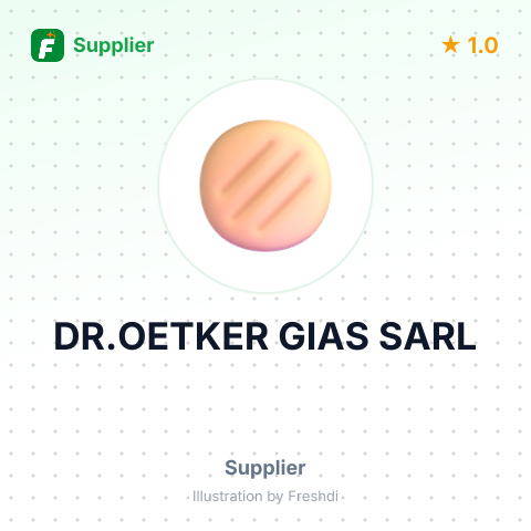 DR.OETKER GIAS SARL – summary card, no photo uploaded yet