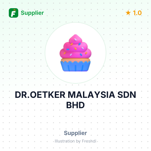 DR.OETKER MALAYSIA SDN BHD – summary card, no photo uploaded yet