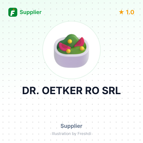 DR. OETKER RO SRL – summary card, no photo uploaded yet