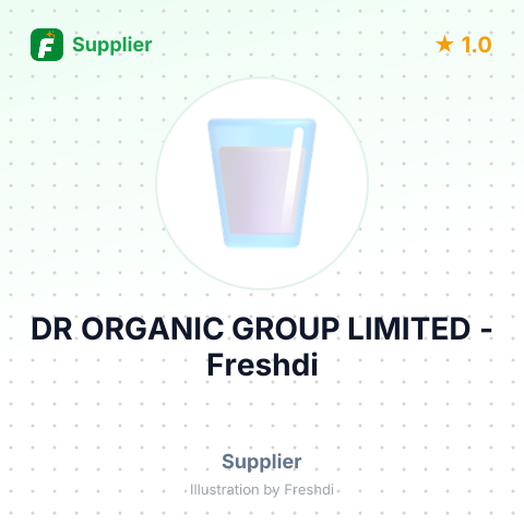 DR ORGANIC GROUP LIMITED – summary card, no photo uploaded yet
