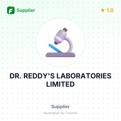 DR. REDDY'S LABORATORIES LIMITED – summary card, no photo uploaded yet