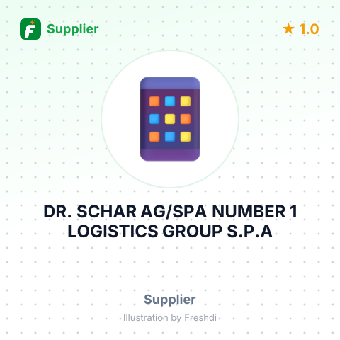 DR. SCHAR AG/SPA NUMBER 1 LOGISTICS GROUP S.P.A – summary card, no photo uploaded yet