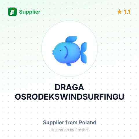 DRAGA OSRODEKSWINDSURFINGU – summary card, no photo uploaded yet