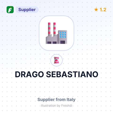 DRAGO SEBASTIANO – summary card, no photo uploaded yet
