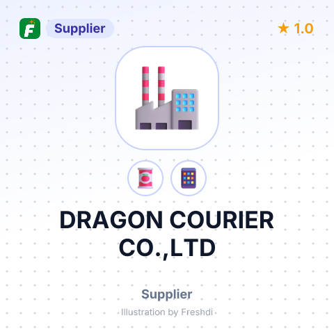 DRAGON COURIER CO.,LTD – summary card, no photo uploaded yet