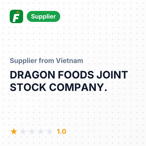 DRAGON FOODS JOINT STOCK COMPANY. – summary card, no photo uploaded yet