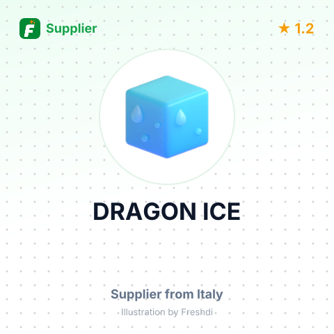 DRAGON ICE – summary card, no photo uploaded yet