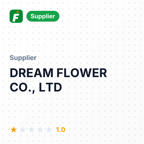DREAM FLOWER CO., LTD – summary card, no photo uploaded yet