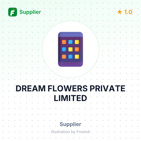DREAM FLOWERS PRIVATE LIMITED – summary card, no photo uploaded yet