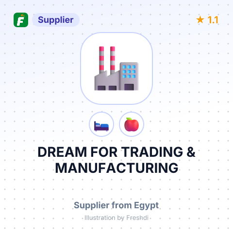 DREAM FOR TRADING & MANUFACTURING – summary card, no photo uploaded yet