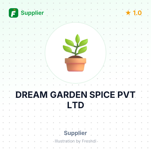 DREAM GARDEN SPICE PVT LTD – summary card, no photo uploaded yet