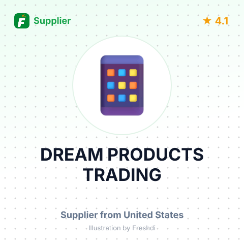DREAM PRODUCTS TRADING – summary card, no photo uploaded yet