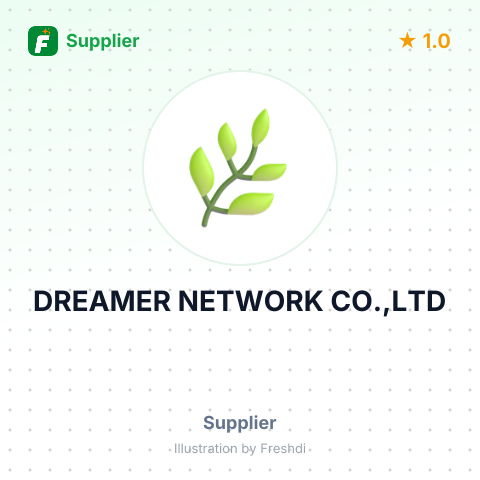 DREAMER NETWORK CO.,LTD – summary card, no photo uploaded yet