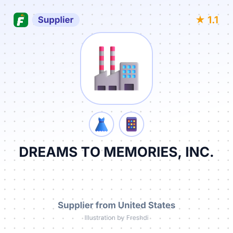 DREAMS TO MEMORIES, INC. – summary card, no photo uploaded yet