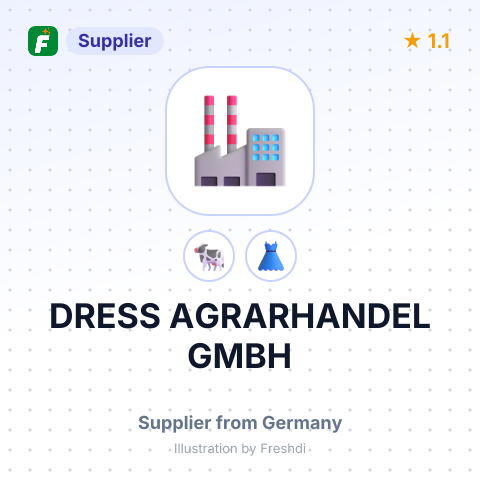 DRESS AGRARHANDEL GMBH – summary card, no photo uploaded yet
