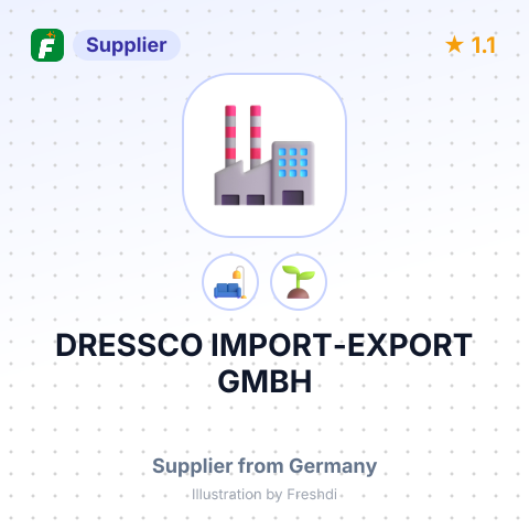DRESSCO IMPORT-EXPORT GMBH – summary card, no photo uploaded yet
