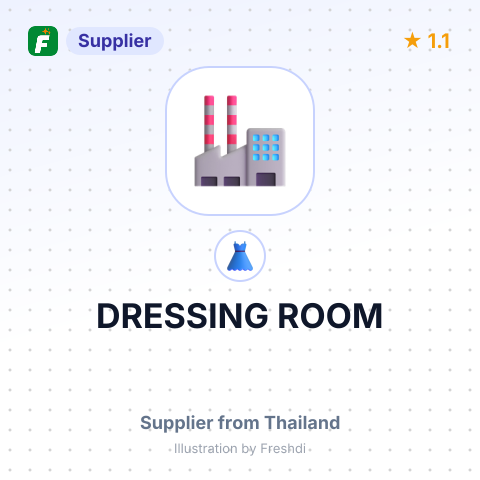 DRESSING ROOM – summary card, no photo uploaded yet